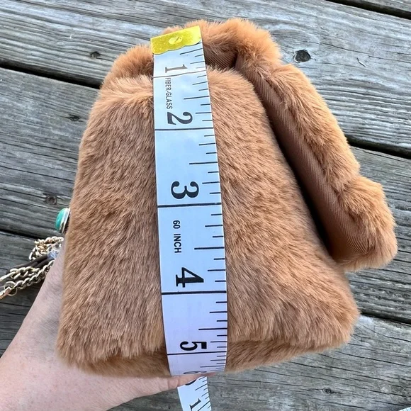 NWT Sophie Fuzzy Crossbody Handbag from A New Day - Picture 13 of 16